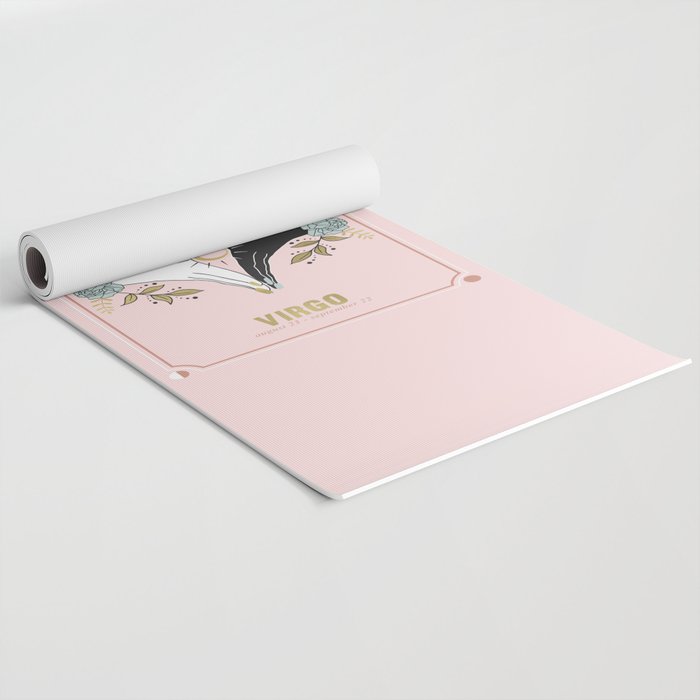 Virgo Zodiac Series Yoga Mat Gallery Image 2