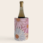 Monarch Butterfly and Wildflowers - Cream Wine Chiller Gallery Image 3