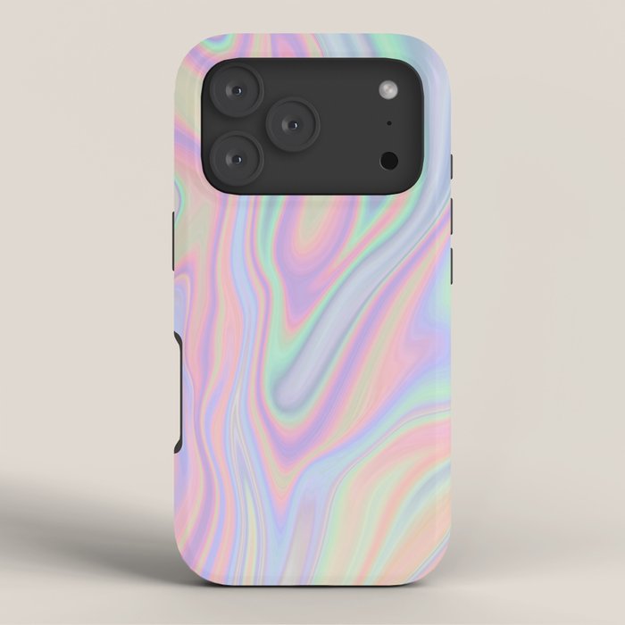Liquid Colorful Abstract Rainbow Paint iPhone Case Gallery Image 3