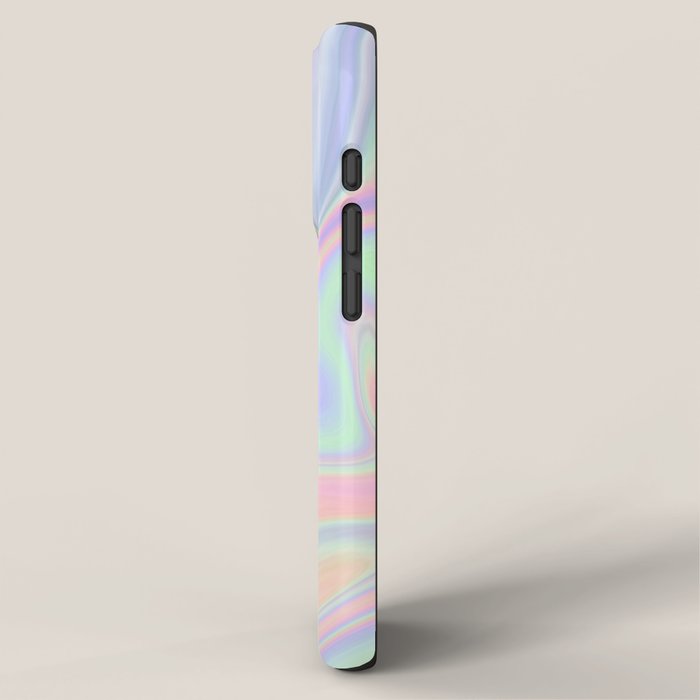 Liquid Colorful Abstract Rainbow Paint iPhone Case Gallery Image 2