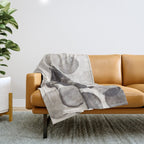Half Full #1 Throw Blanket Gallery Image 1