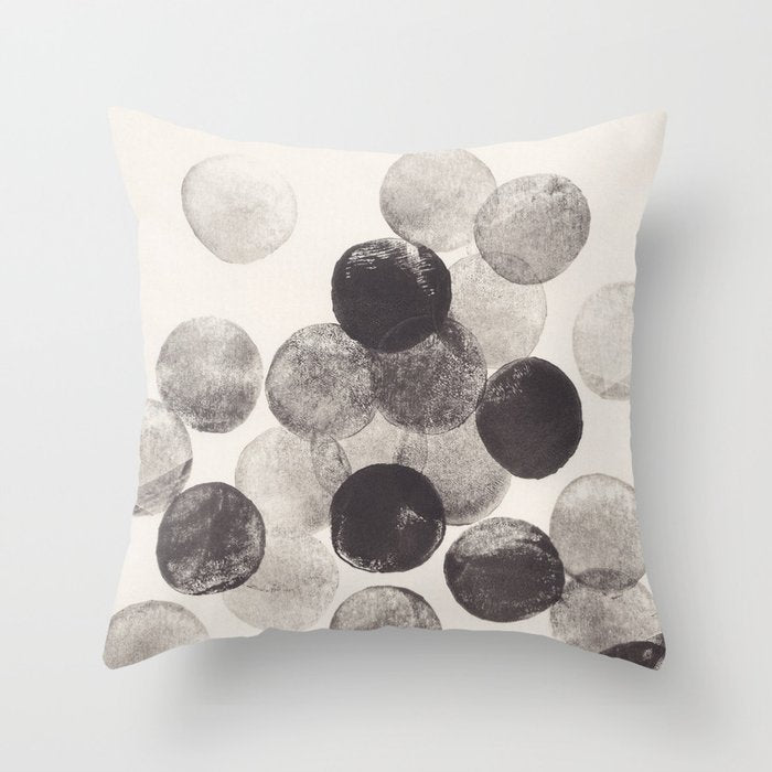 Half Full #1 Throw Pillow Gallery Image 1