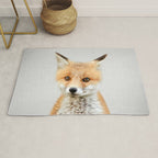 Baby Fox - Colorful Rug Gallery Image 1