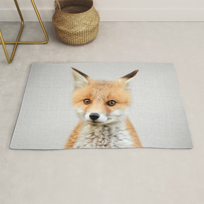 Baby Fox - Colorful Rug Gallery Image 1