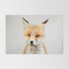 Baby Fox - Colorful Rug Gallery Image 2