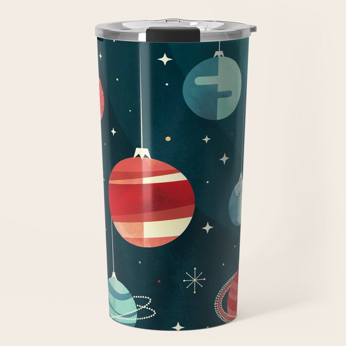 Joy to the Universe (in Teal) Travel Mug Gallery Image 1