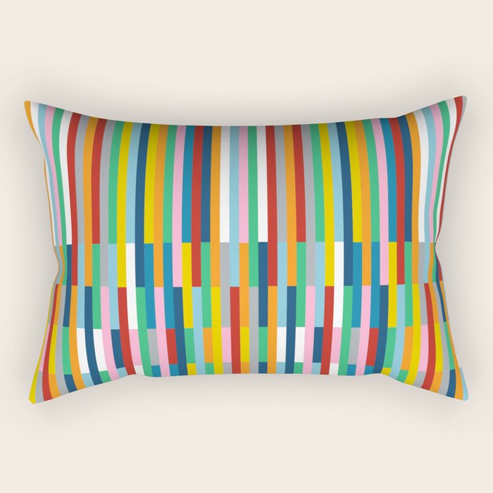 Brick Columns Rectangular Pillow Gallery Image 2