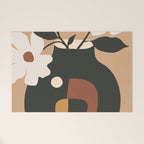 Geometric Blossom 5 Welcome Mat Gallery Image 1