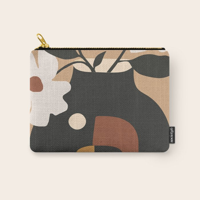 Geometric Blossom 5 Carry All Pouch Gallery Image 1