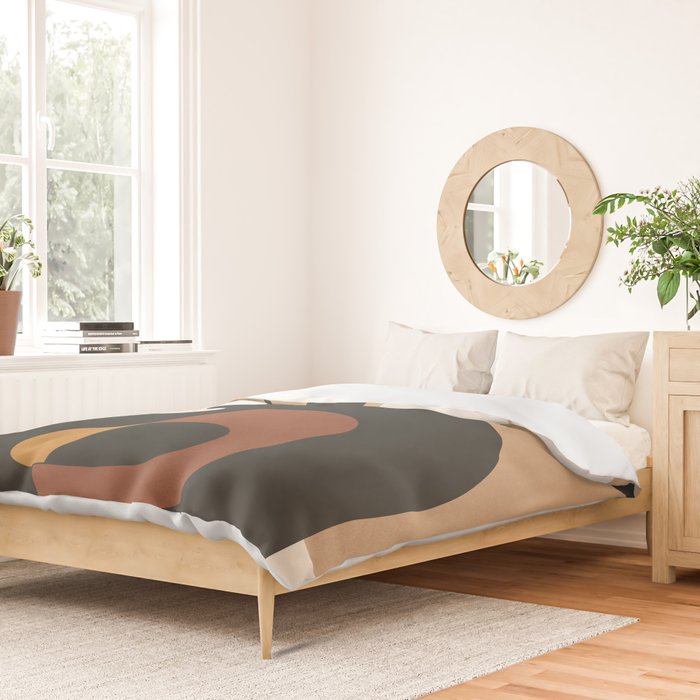 Geometric Blossom 5 Duvet Cover Gallery Image 2