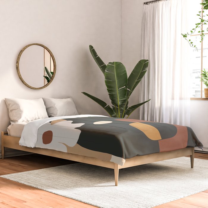 Geometric Blossom 5 Comforter Gallery Image 2
