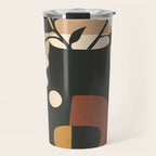 Geometric Blossom 5 Travel Mug Gallery Image 1
