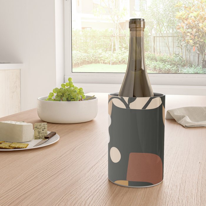 Geometric Blossom 5 Wine Chiller Gallery Image 4
