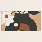 Geometric Blossom 5 Desk Mat Gallery Image 3