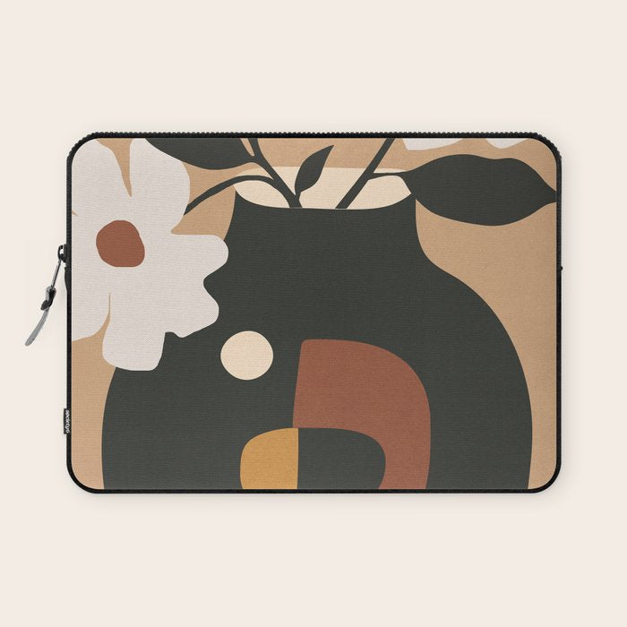 Geometric Blossom 5 Laptop Sleeve Gallery Image 1