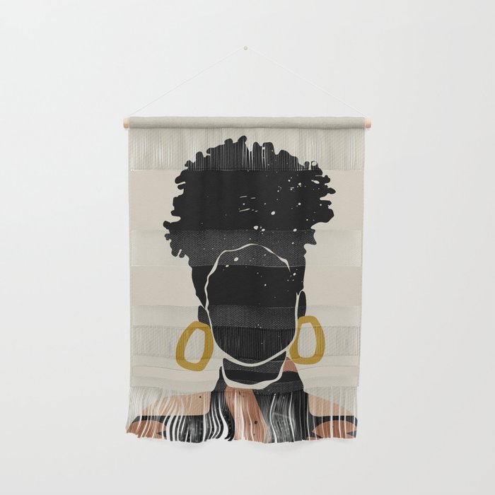 Black Hair No. 14 Wall Hanging Gallery Image 1