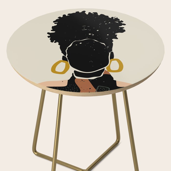 Black Hair No. 14 Side Table Gallery Image 2