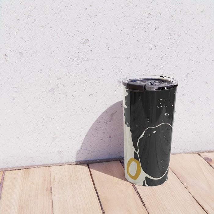 Black Hair No. 14 Travel Mug Gallery Image 4