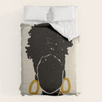 Black Hair No. 14 Comforter Gallery Image 6