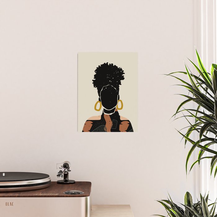 Black Hair No. 14 Poster Gallery Image 2