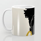 Black Hair No. 14 Coffee Mug Gallery Image 3