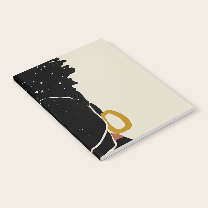 Black Hair No. 14 Notebook Gallery Image 2