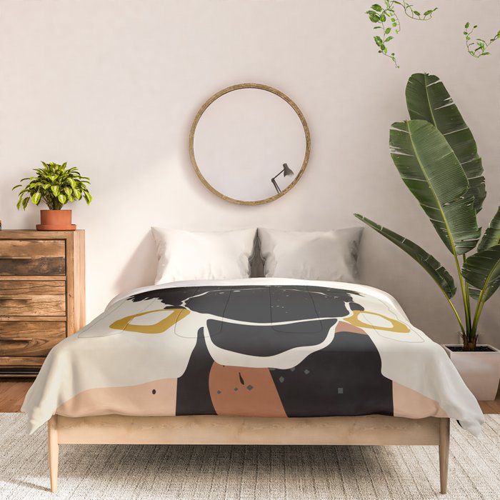 Black Hair No. 14 Comforter Gallery Image 3