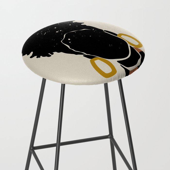 Black Hair No. 14 Stool Gallery Image 2