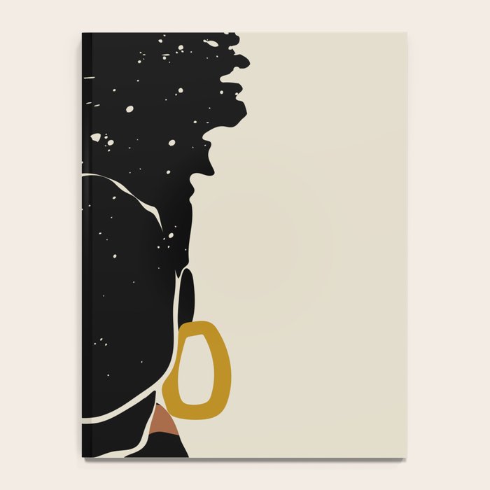 Black Hair No. 14 Notebook Gallery Image 4