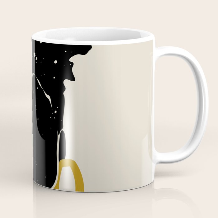 Black Hair No. 14 Coffee Mug Gallery Image 1