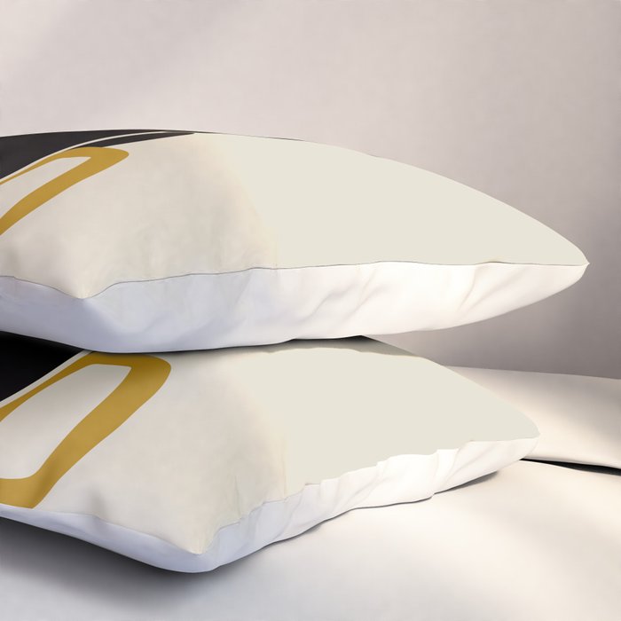Black Hair No. 14 Pillow Sham Gallery Image 3