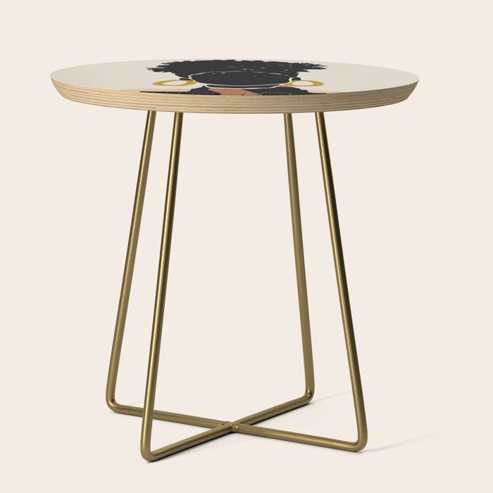 Black Hair No. 14 Side Table Gallery Image 1