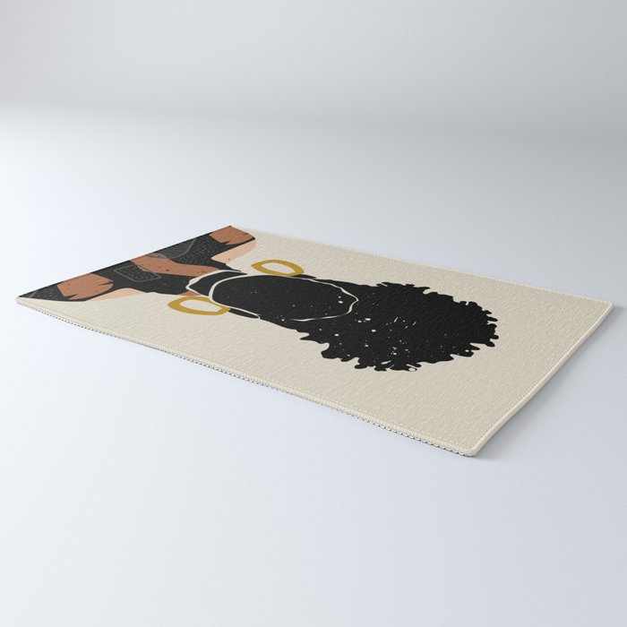 Black Hair No. 14 Rug Gallery Image 3