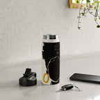 Black Hair No. 14 Water Bottle Gallery Image 4