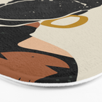 Black Hair No. 14 Bath Mat Gallery Image 3