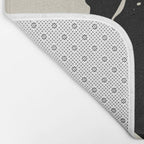 Black Hair No. 14 Bath Mat Gallery Image 2
