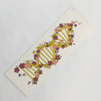 Floral DNA Yoga Mat Gallery Image 1