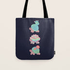 Cactus tortoise Tote Bag Gallery Image 1
