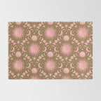 Dusty Pink Boho Celestial Rug Gallery Image 2