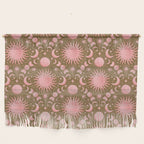 Dusty Pink Boho Celestial Wall Hanging Gallery Image 1