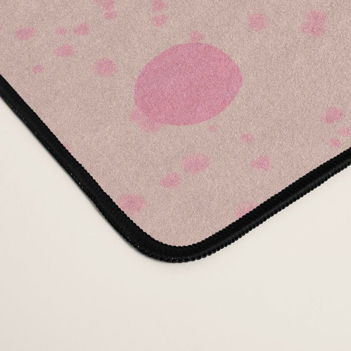 Origami Fortune Teller in Pastel Pink Desk Mat Gallery Image 4