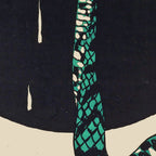 The strangling of a poisonous snake, representing the crushing colour lithograph G. Dorival 1918 Coffee Mug Gallery Image 2