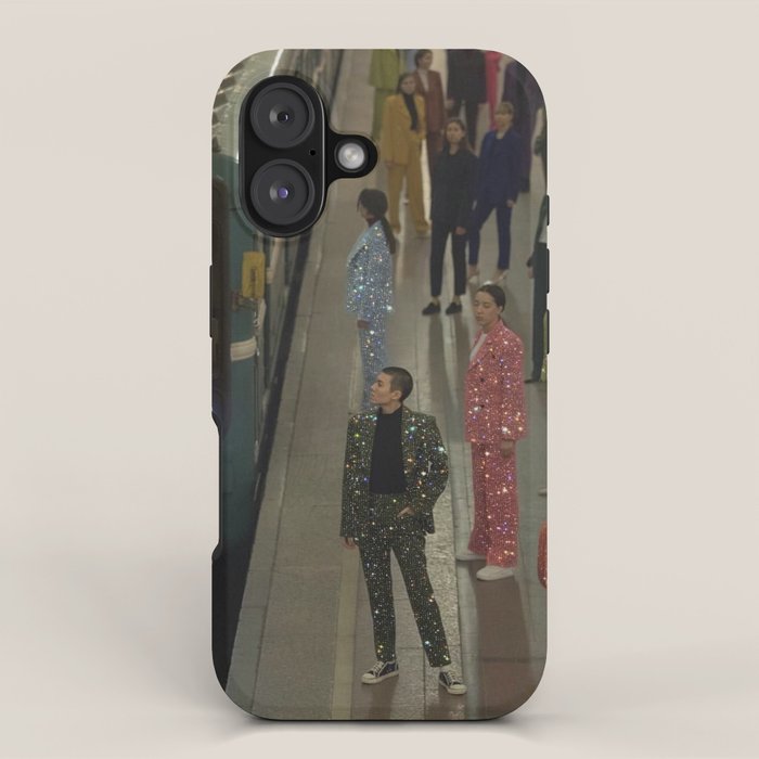 MAGIC PEOPLE VOL.2 - digital artwork by Yana Potter, glitter artist. Style and glam , diamonds.  iPhone Case Gallery Image 1