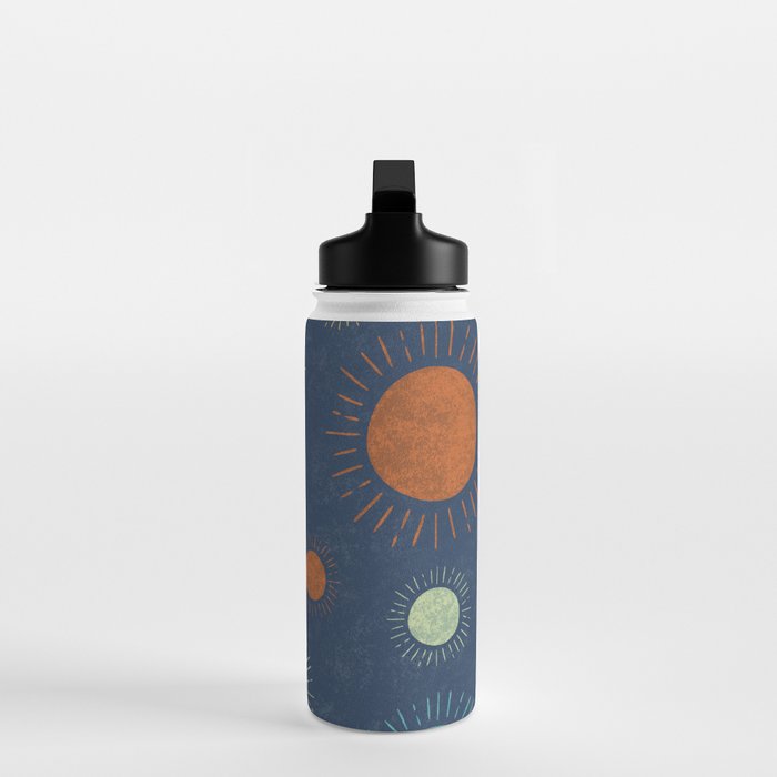 Blue Desert Sun Water Bottle Gallery Image 3