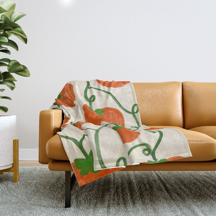 Tomatoes Throw Blanket Gallery Image 1