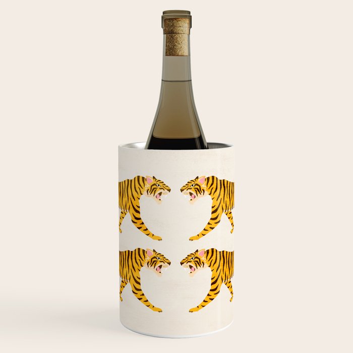 Fierce: Golden Tiger Edition Wine Chiller Gallery Image 1