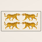 Fierce: Golden Tiger Edition Desk Mat Gallery Image 3
