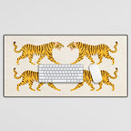 Fierce: Golden Tiger Edition Desk Mat Gallery Image 1