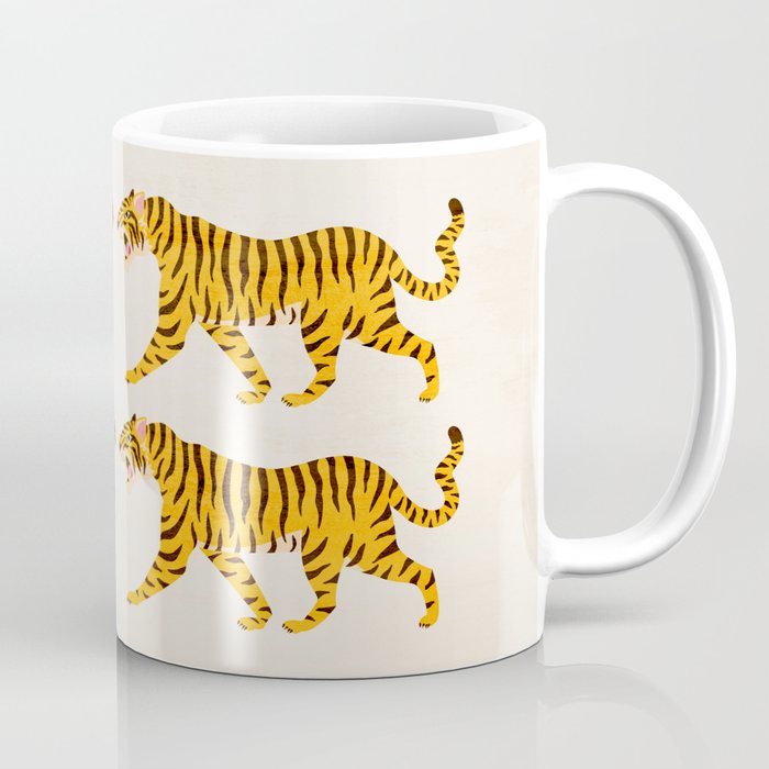 Fierce: Golden Tiger Edition Coffee Mug Gallery Image 1