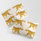 Fierce: Golden Tiger Edition Pillow Sham Gallery Image 3